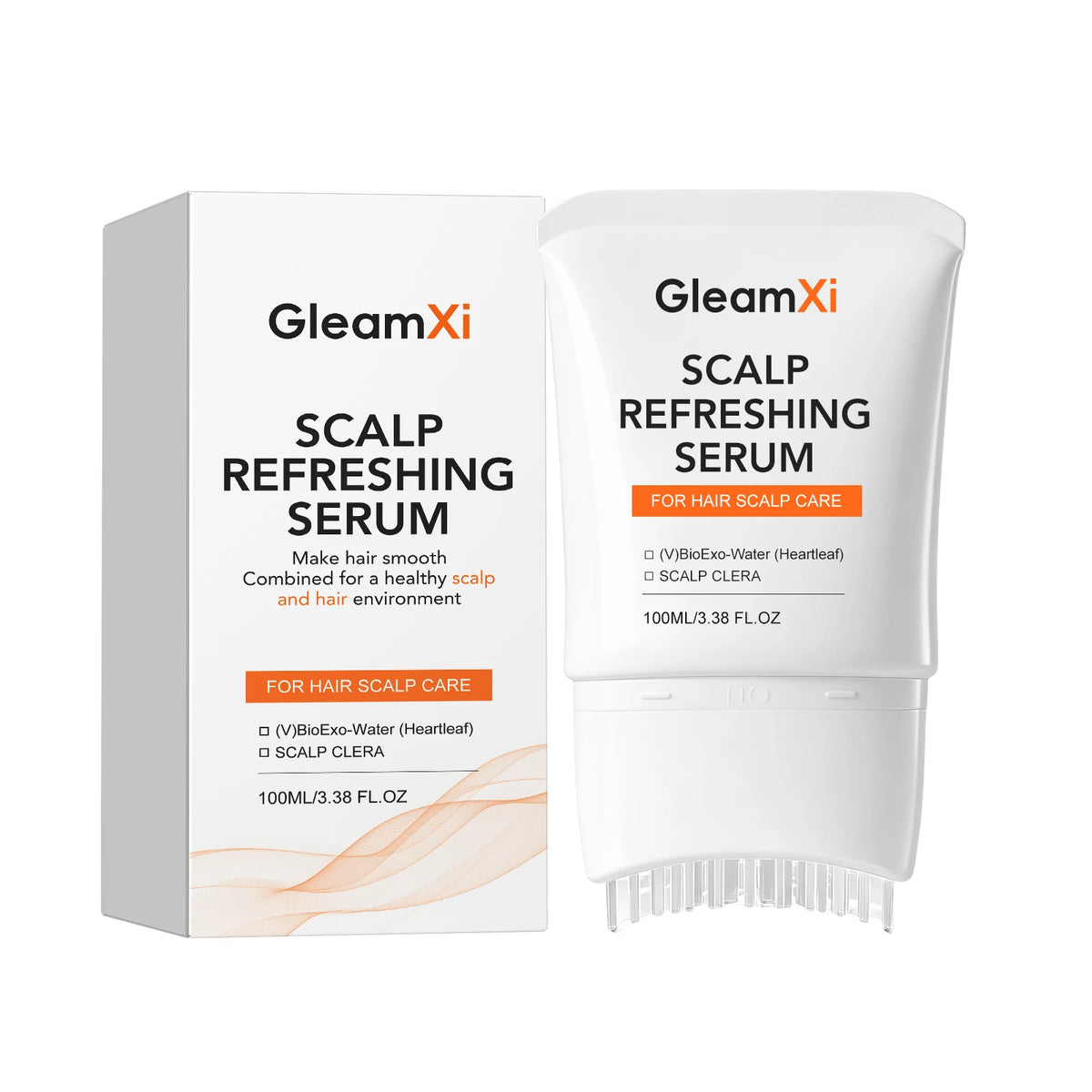 Volumizing Shampoo Bar & Scalp Serum Set – All Hair Types Hair Care Set HIP 1PCS B