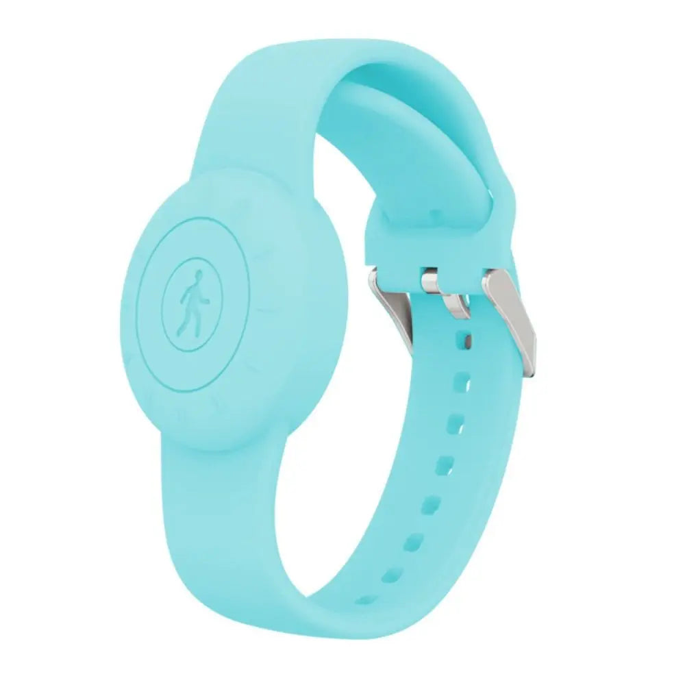 Kids AirTag Silicone Wristband Holder – Waterproof Bracelet AirTag Wristband HIP Mint Green