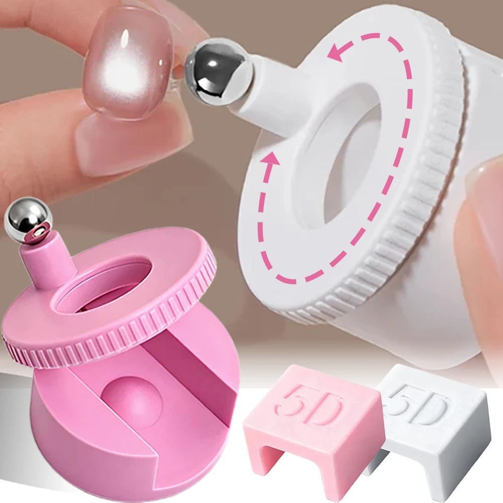 Automatic Rotating Nail Art bead Suction Device For Beginner Cat Eye Nails Magnetic With Super Strong Magnets and Wide Beam Kit HIP