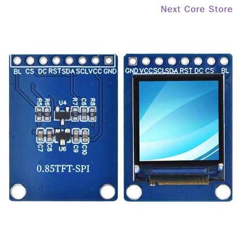 0.85" IPS LCD Display 128x128 SPI GC9107 for ESP32 & Pi LCD Display Module HIP