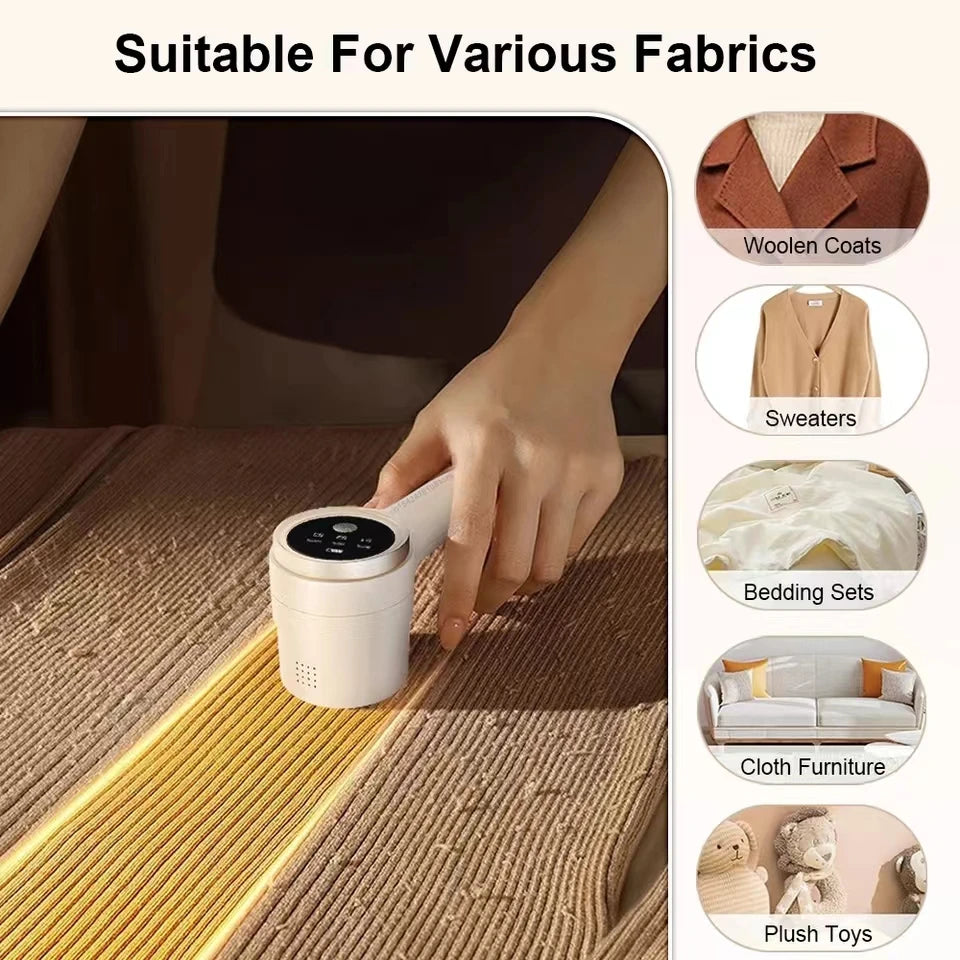 Electric Lint Remover & Fabric Shaver – USB Rechargeable Electric Fabric Shaver HIP