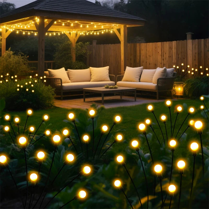 Solar Firefly Pathway Lights – Waterproof Swaying Lawn Decor Solar Pathway Lights HIP