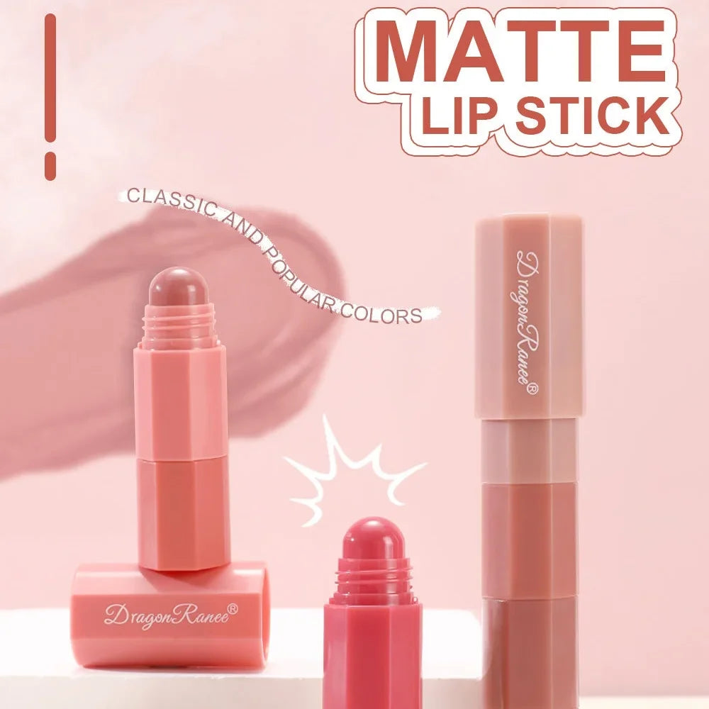 Dragon Ranee 4-in-1 Matte Velvet Lipstick Set – Waterproof Matte Lipstick Set HIP