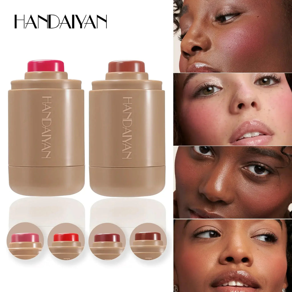 HANDAIYAN Cream Blush Stick – Lip & Cheek Tint | 6 Shades Cream Blush Stick HIP