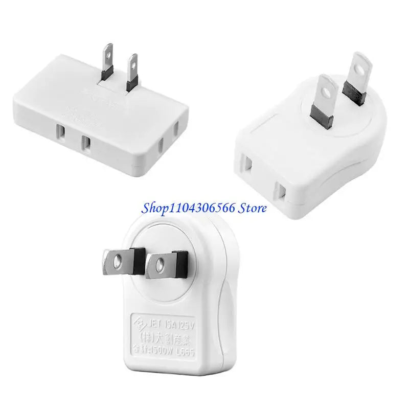 Male to Female Wall Plug Extender Adapter – 2-Pin Socket Plug Extender Adapter HIP