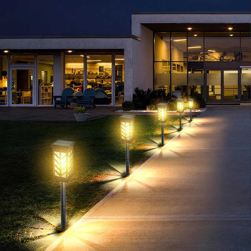Solar LED Pathway Lights – Waterproof Outdoor Landscape Lamps Solar Pathway Light HIP