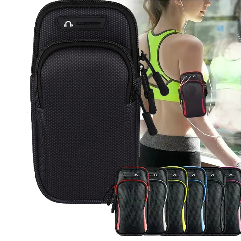 Universal Running Phone Armband – Waterproof with Headphone Jack Running Phone Armband HIP