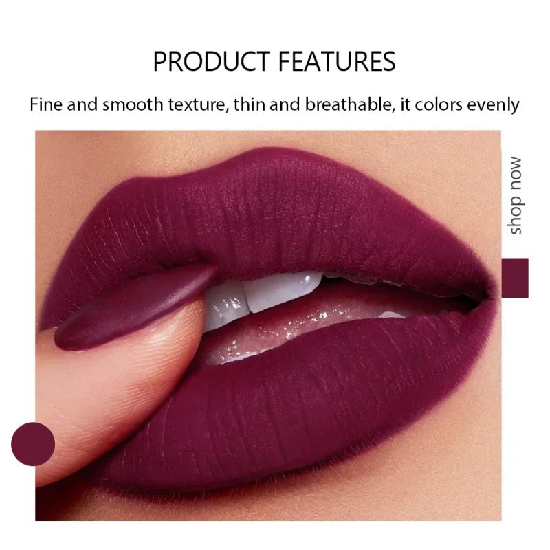 Fit Colors 5-in-1 Matte Velvet Lipstick Set – 5 Shades Matte Lipstick Set HIP