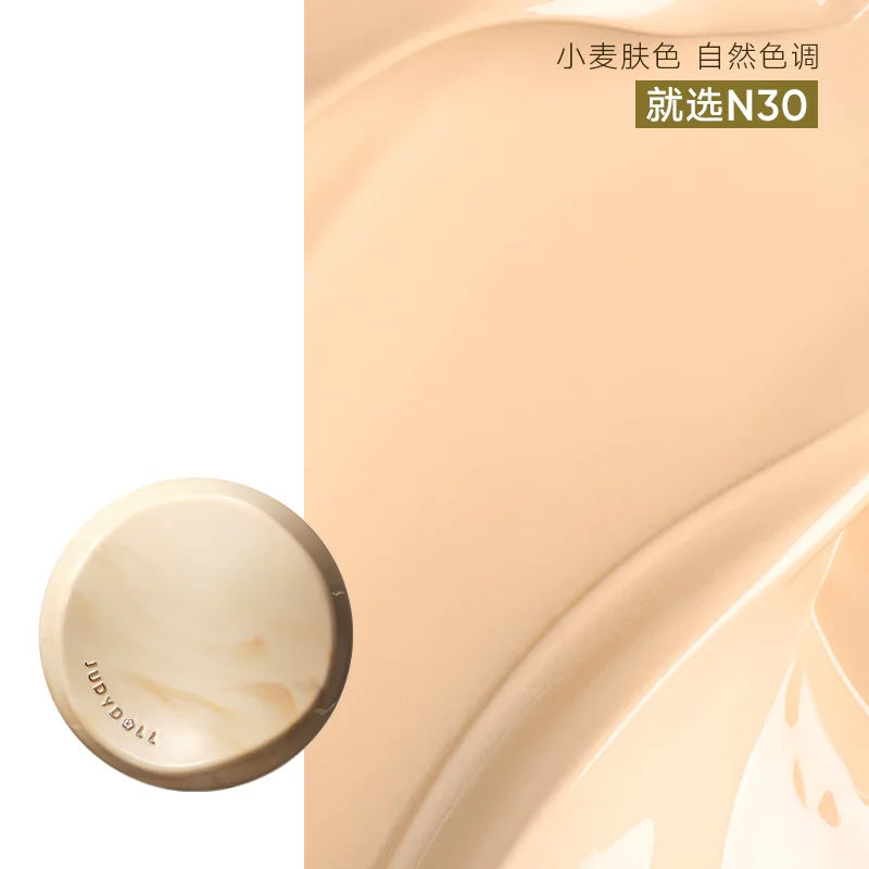 Judydoll Cushion Foundation – High Coverage Oil-Control 14g Cushion Foundation HIP N30 Natural wheat