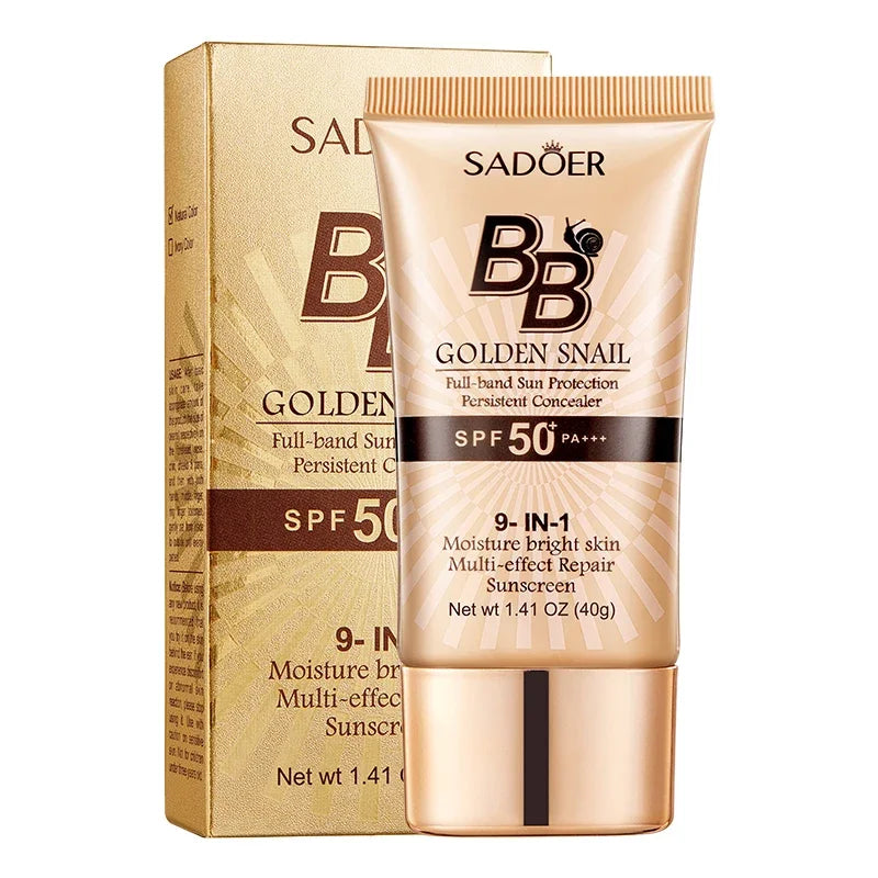 SPF 50 BB Cream Foundation, Primer & Concealer – 40g BB Cream Foundation HIP