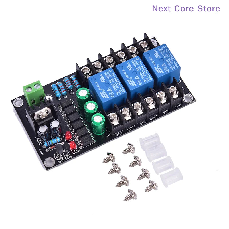 300W 2.1 Channel Speaker Protection Board – Relay Module Speaker Protection Board HIP