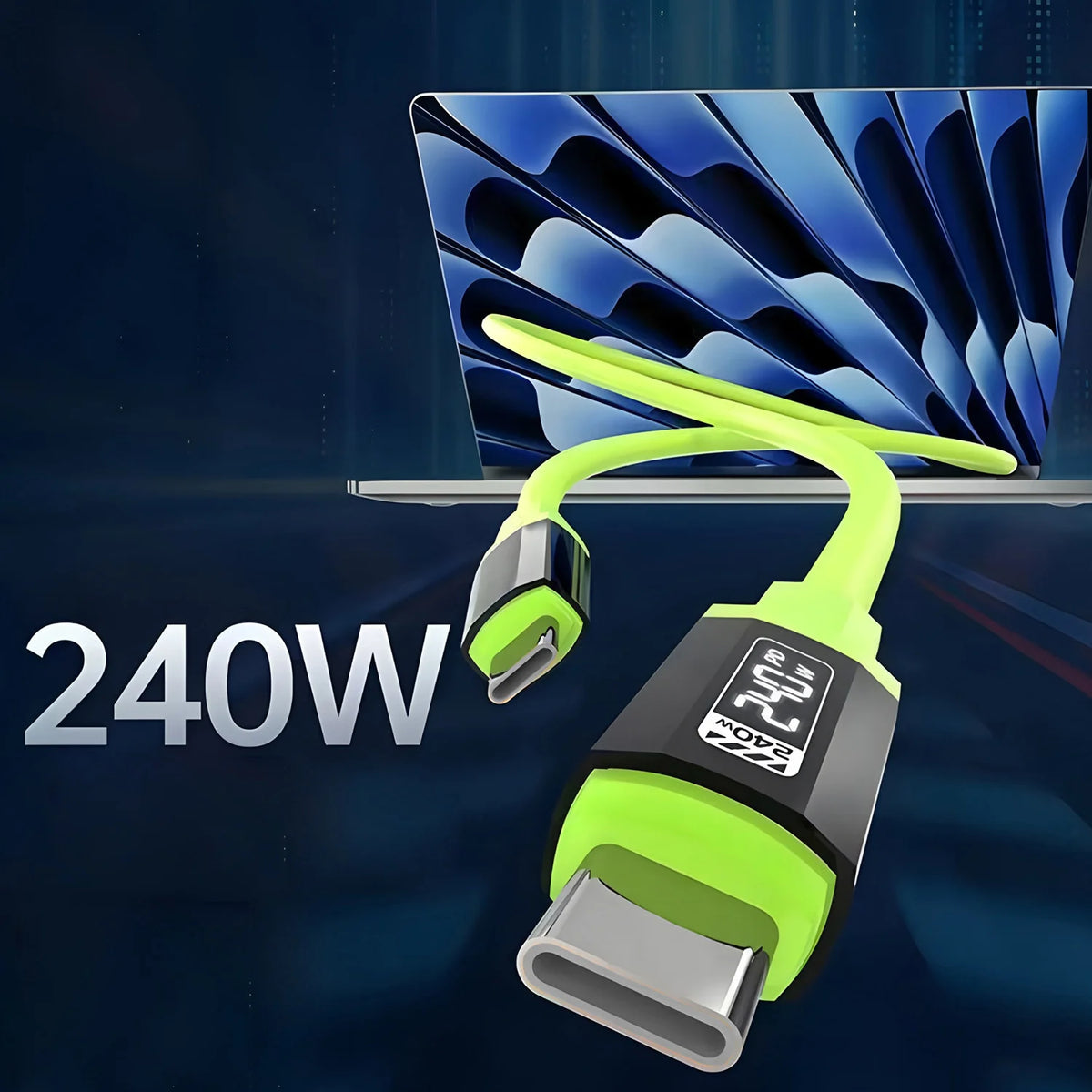 BESY USB-C to USB-C Fast Charging Cable 3A PD | iPhone & Android USB-C Charging Cable HIP