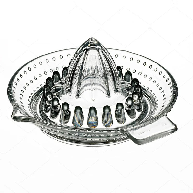 Glass Manual Citrus Juicer – Handheld Orange & Lemon Squeezer Manual Citrus Juicer HIP