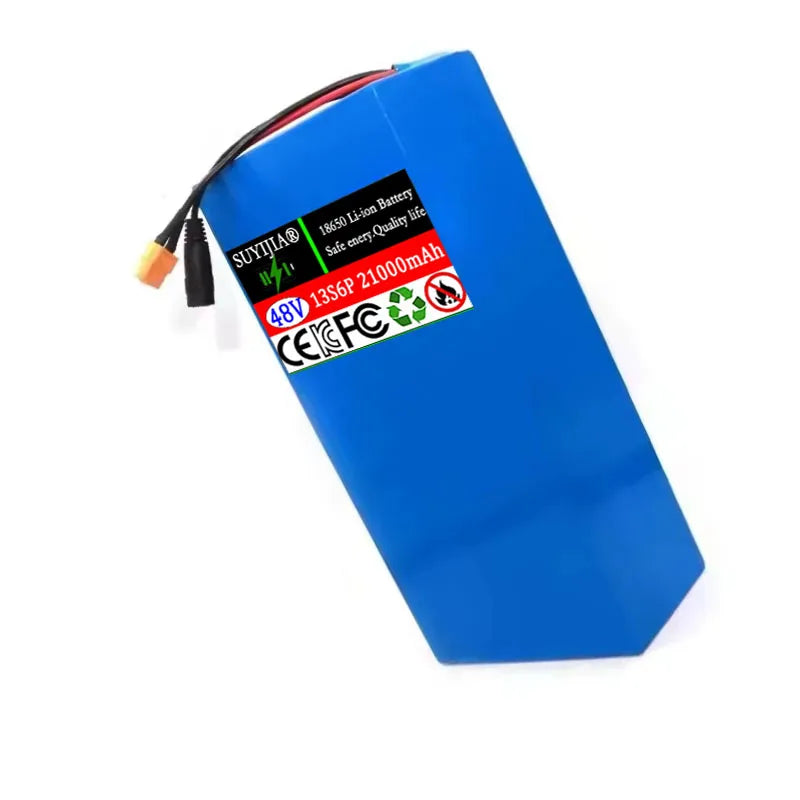 48V 21Ah 13S6P 18650 Lithium Battery Pack with 30A Smart BMS Lithium Battery Pack HIP