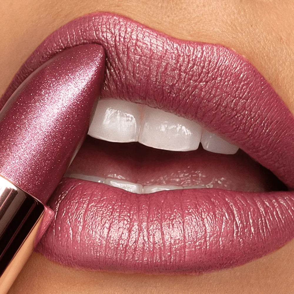 JUJU Dream Shimmer Metallic Lipstick – Waterproof & Moisturizing Metallic Lipstick HIP