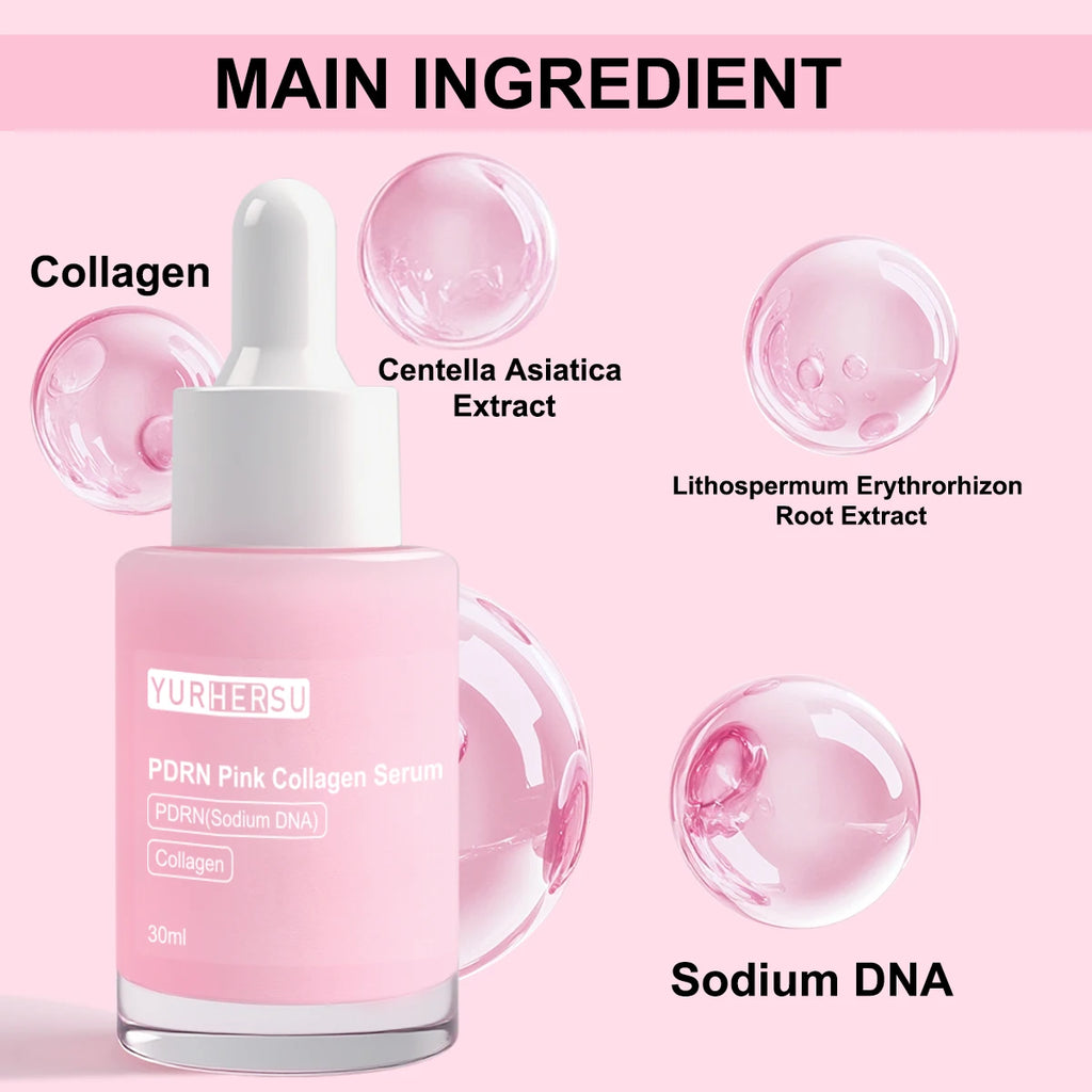 PDRN Collagen Salmon DNA Face Serum – Anti-Aging & Firming Face Serum HIP PDRN2pcs PDRN 30ml