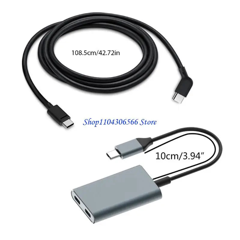 AR Glasses Type-C Charging Adapter & Cable – 120mm AR Glasses Adapter HIP