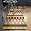 PVC Leather Kitchen Floor Mat – Waterproof & Non-Slip Rug Kitchen Floor Mat HIP GU6507-P Custom Inquiry