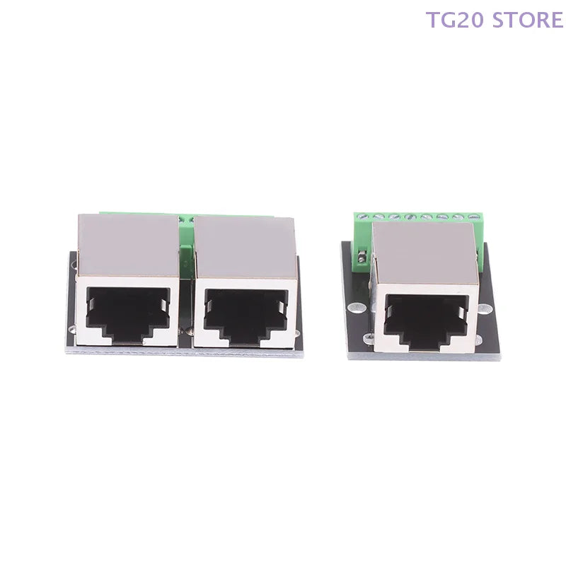 RJ45 Female Adapter Board – Single & Double 3.5mm Terminal Network Adapter Board HIP