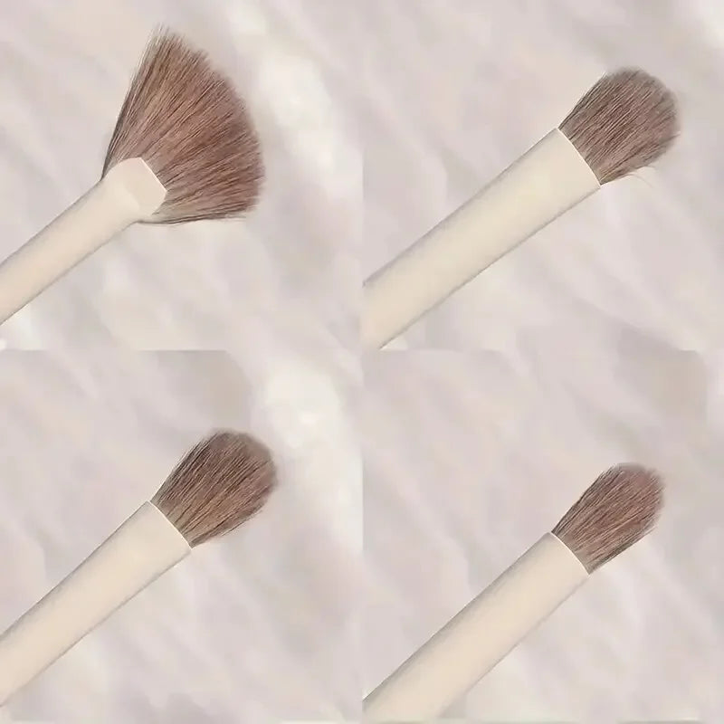 10-Piece Makeup Brush Set – Foundation, Blush & Eye Makeup Brush Set HIP