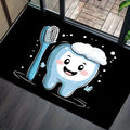 Cute Tooth & Gum Non-Slip Washable Floor Mat – 2 Sizes Novelty Floor Mat HIP 1 50x80cm-Felt