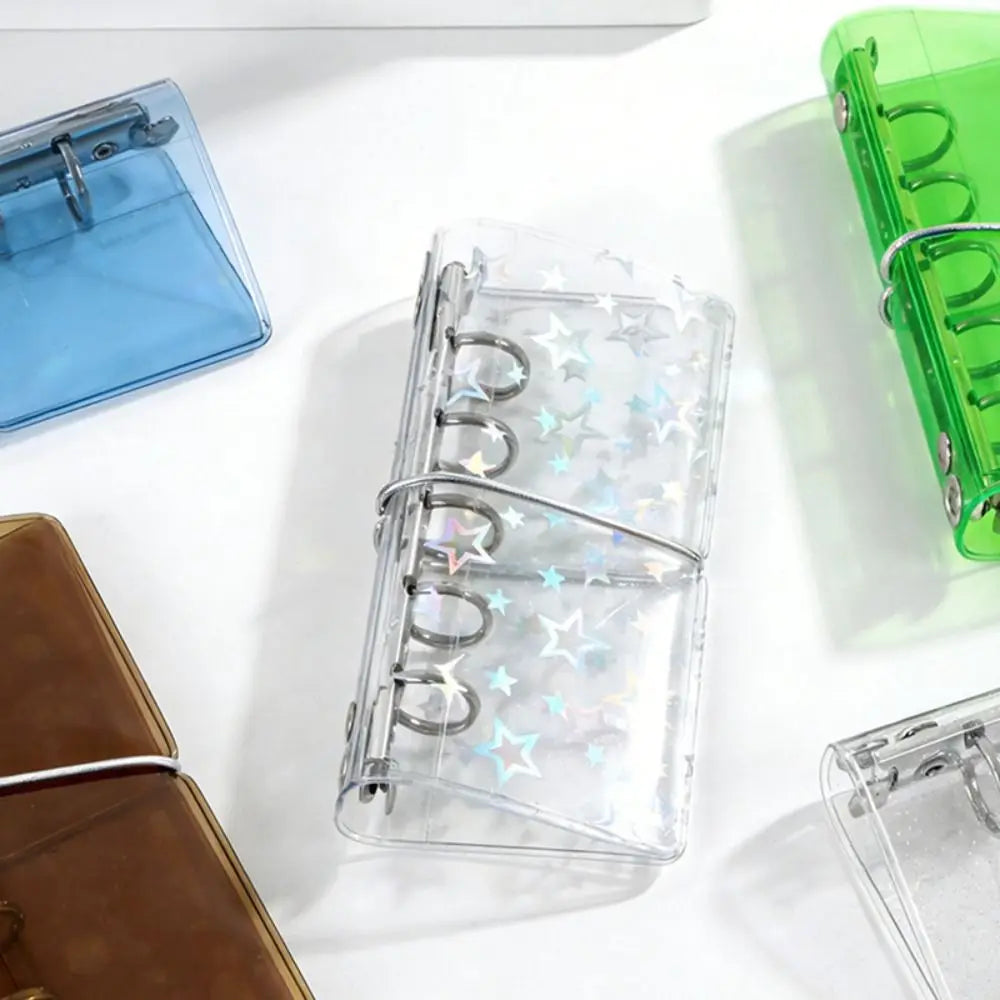 Transparent PVC Loose-Leaf Binder – Photo Card & Journal Organizer Loose-Leaf Binder HIP