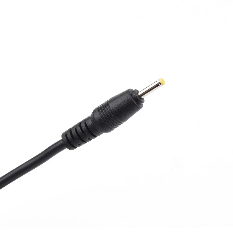 1m USB-A to DC 2.5mm x 0.7mm Power Cable – Black DC Power Cable HIP