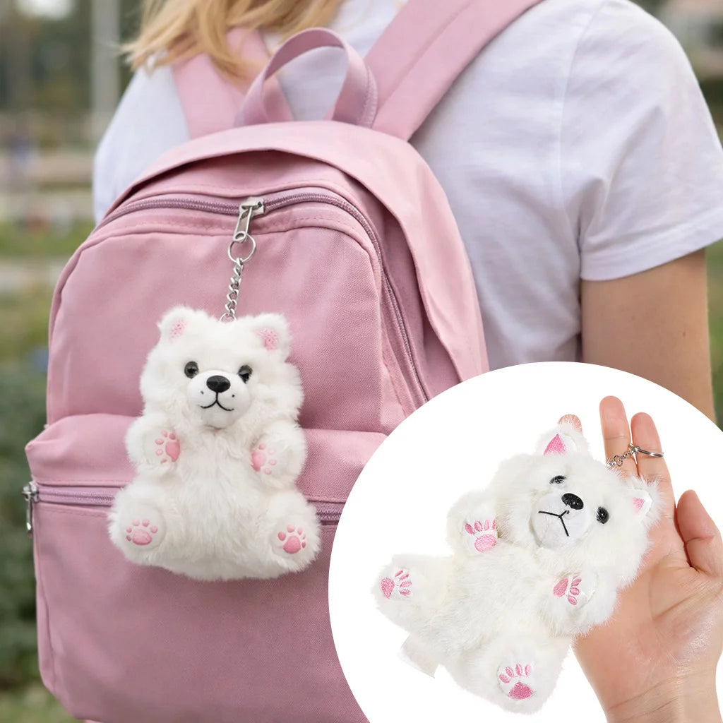 Samoyed Plush Toy – Realistic Soft Stuffed Dog Doll Stuffed Plush Toy HIP