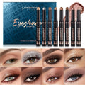 Metallic Eyeshadow Sticks – 8pc Waterproof Shimmer Pencil Set Eyeshadow Stick Set HIP A