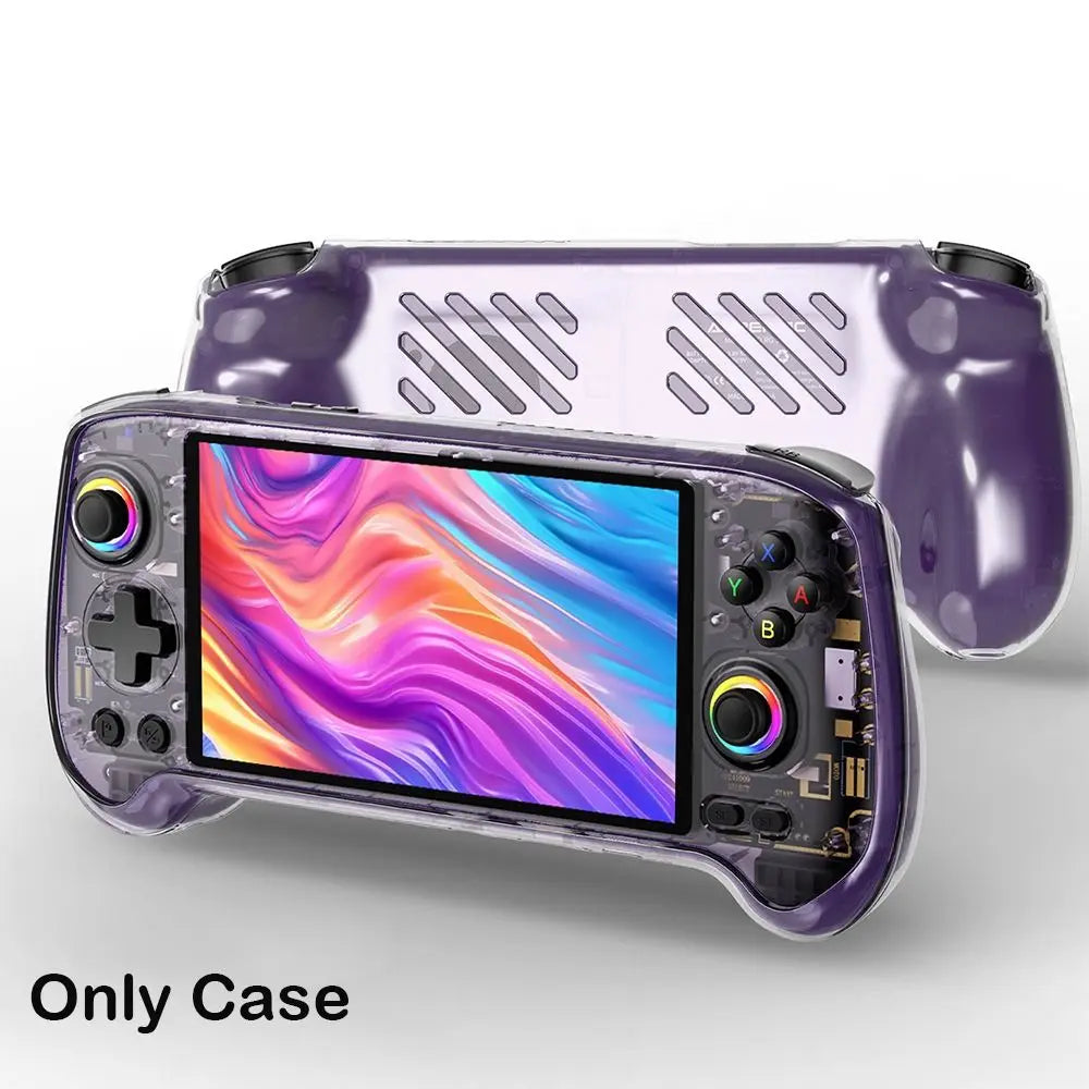 TPU Case for Anbernic RG557 – Transparent Shockproof Cover Game Console Case HIP