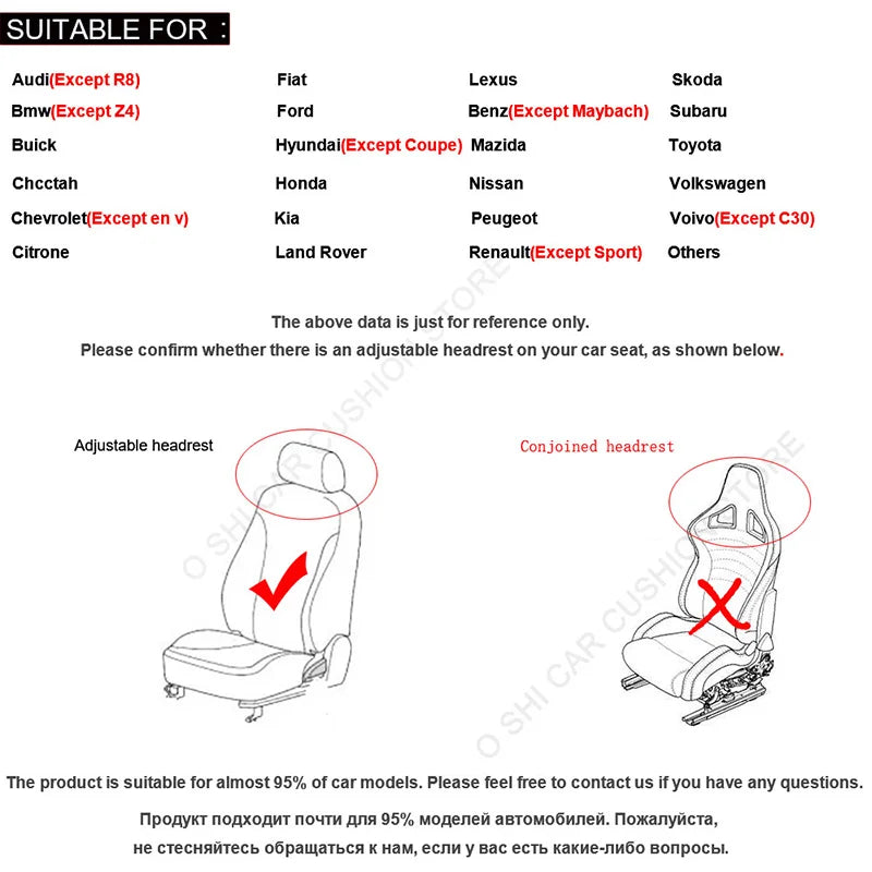 Universal Winter Plush Car Seat Cushion – Anti-Slip Pad Car Seat Cushion HIP