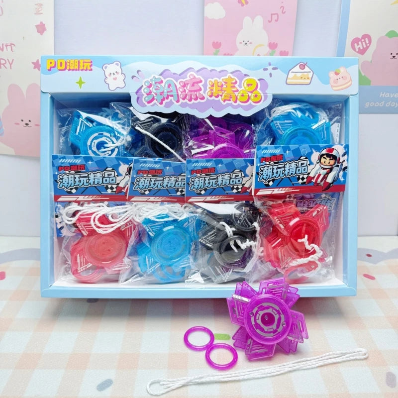 24-Pack Pull String Sparking Gyro Toy – Wholesale Box Gyro Toy Set HIP