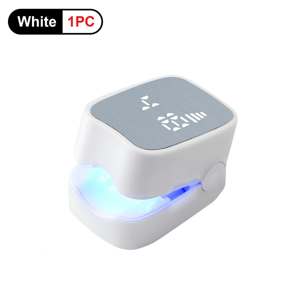 IR & Blue Light Nail Therapy Device | USB Rechargeable Tool Nail Therapy Device HIP 1PC White