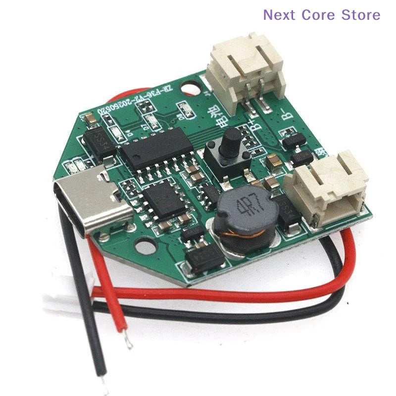 12V Boost Fan Speed Controller Board – Type-C Rechargeable Fan Speed Controller HIP