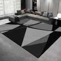 Geometric Gold Line Area Rug – Modern Non-Slip Washable Mat Area Rug HIP 2 40X60cm-Felt