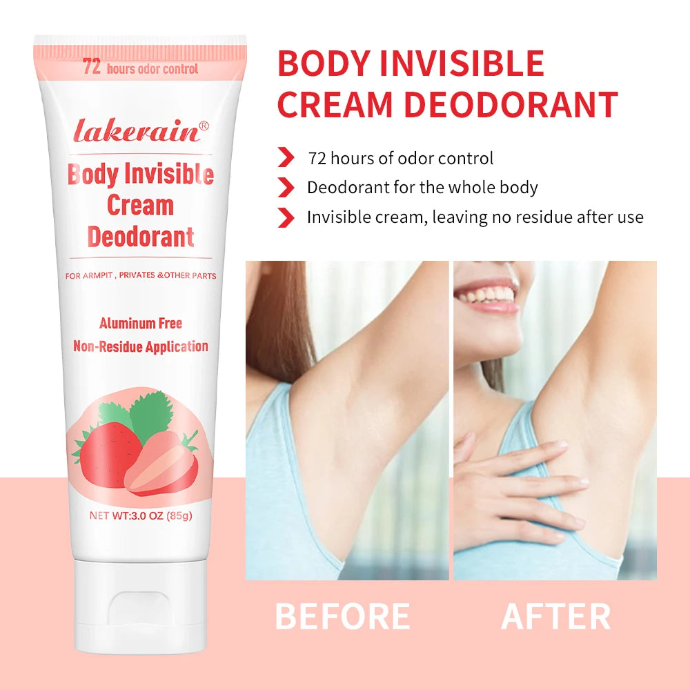 Perfume Cream Deodorant Cream Long Lasting Fragrance Blueberry Strawberry Fruit Fragrance Oil Aroma Cooling armpit Cream HIP