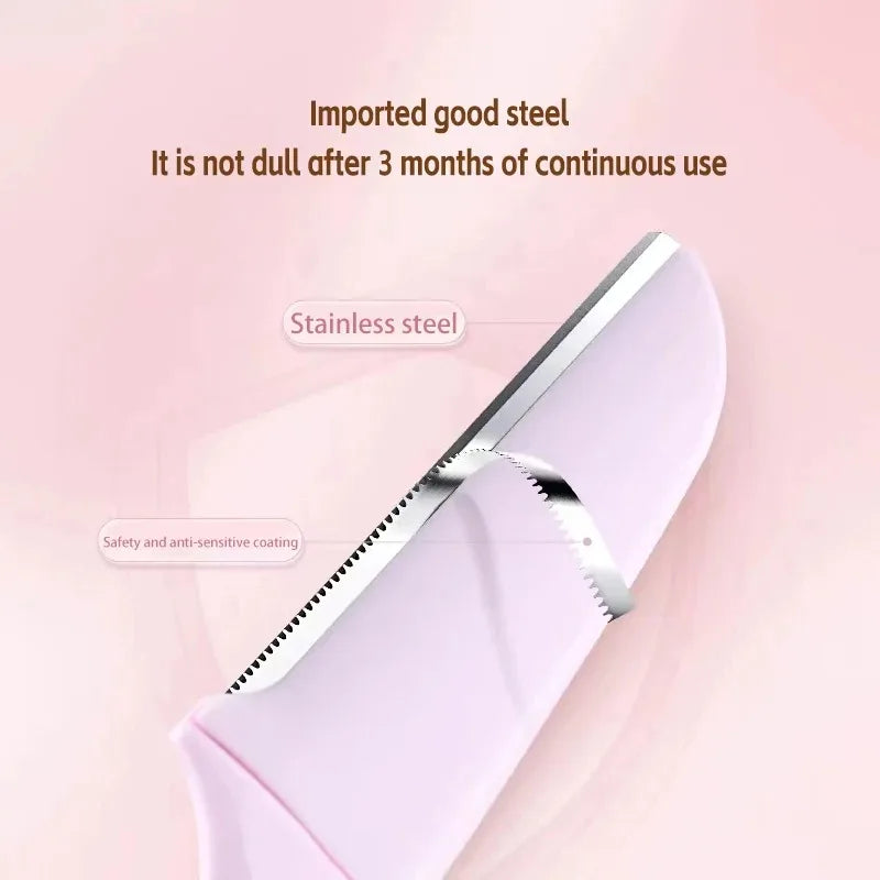 3-Pack Foldable Eyebrow Trimmer & Facial Hair Shaper for Women Eyebrow Trimmer Set HIP