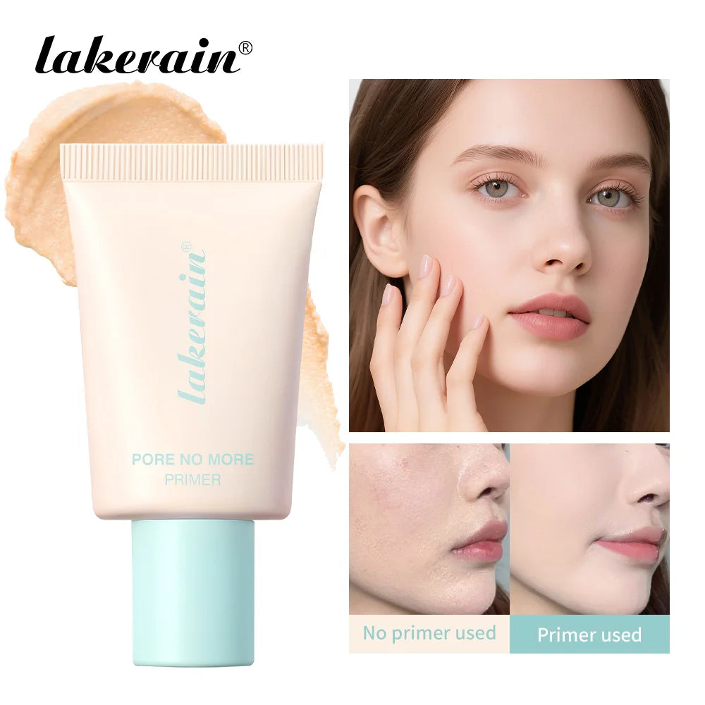 Pore No More Primer Base Makeup Matte Finish Primer Water & Sweat Resistant Long Lasting Oil Control won't cause acne Cosmetics HIP