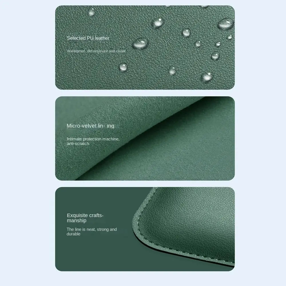 PU Leather Laptop Sleeve 13–16.1" | 3-in-1 Carrying Bag Laptop Sleeve Bag HIP