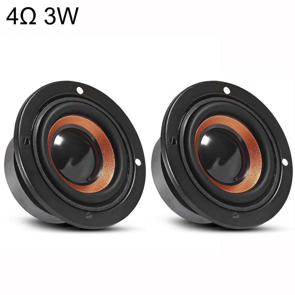 52mm Subwoofer Speaker Driver – 4 Ohm 5W Magnetic Wired Speaker Driver HIP 2pcs 4 ohm 3W