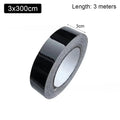 Carbon Fiber Glossy Black Vinyl Wrap Racing Stripe Film Roll Vinyl Wrap Film HIP 3x300cm