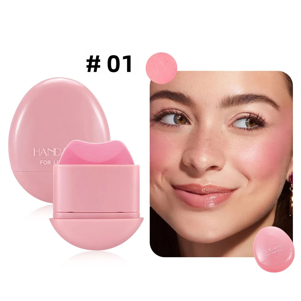 HANDAIYAN 2-in-1 Cream Blush Stick – Lip & Cheek Tint Cream Blush Stick HIP