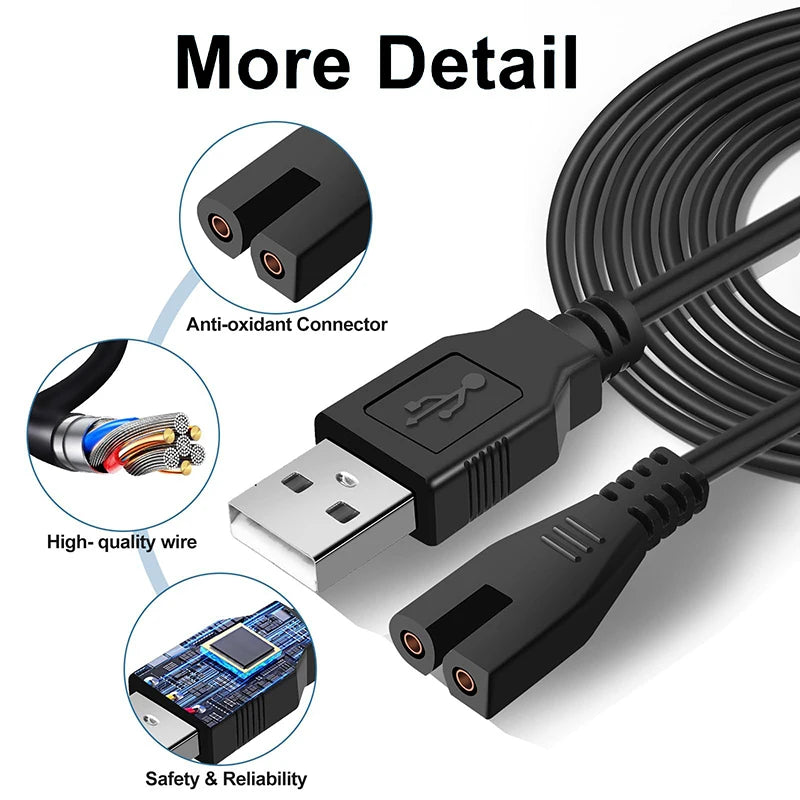USB Charging Cable for Kokido Xtrovac Pool Vacuum | 6.56FT USB Charging Cable HIP