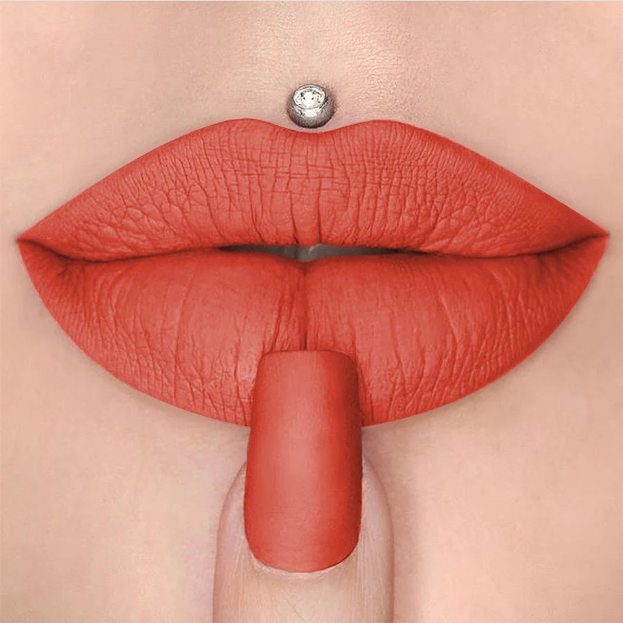 1PC 15 Colors Nude Velet Matte Lipstick Pen Waterproof Long Lasting Red Pink Lip Liner Pen Korean Makeup Lip Tint Lip Glaze HIP 06