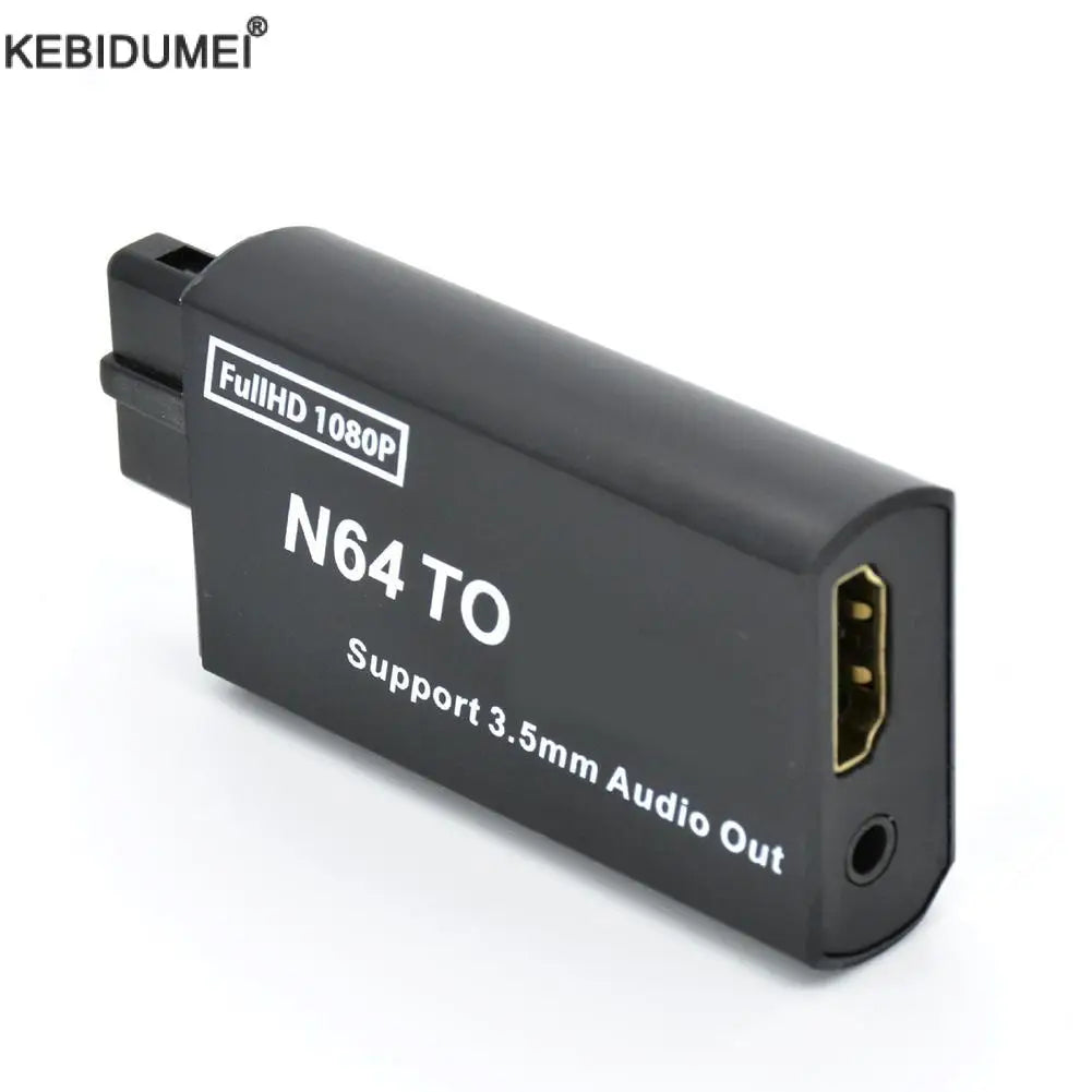 N64 / SNES / GameCube to HDMI Adapter – 1080P Plug & Play HDMI Video Adapter HIP