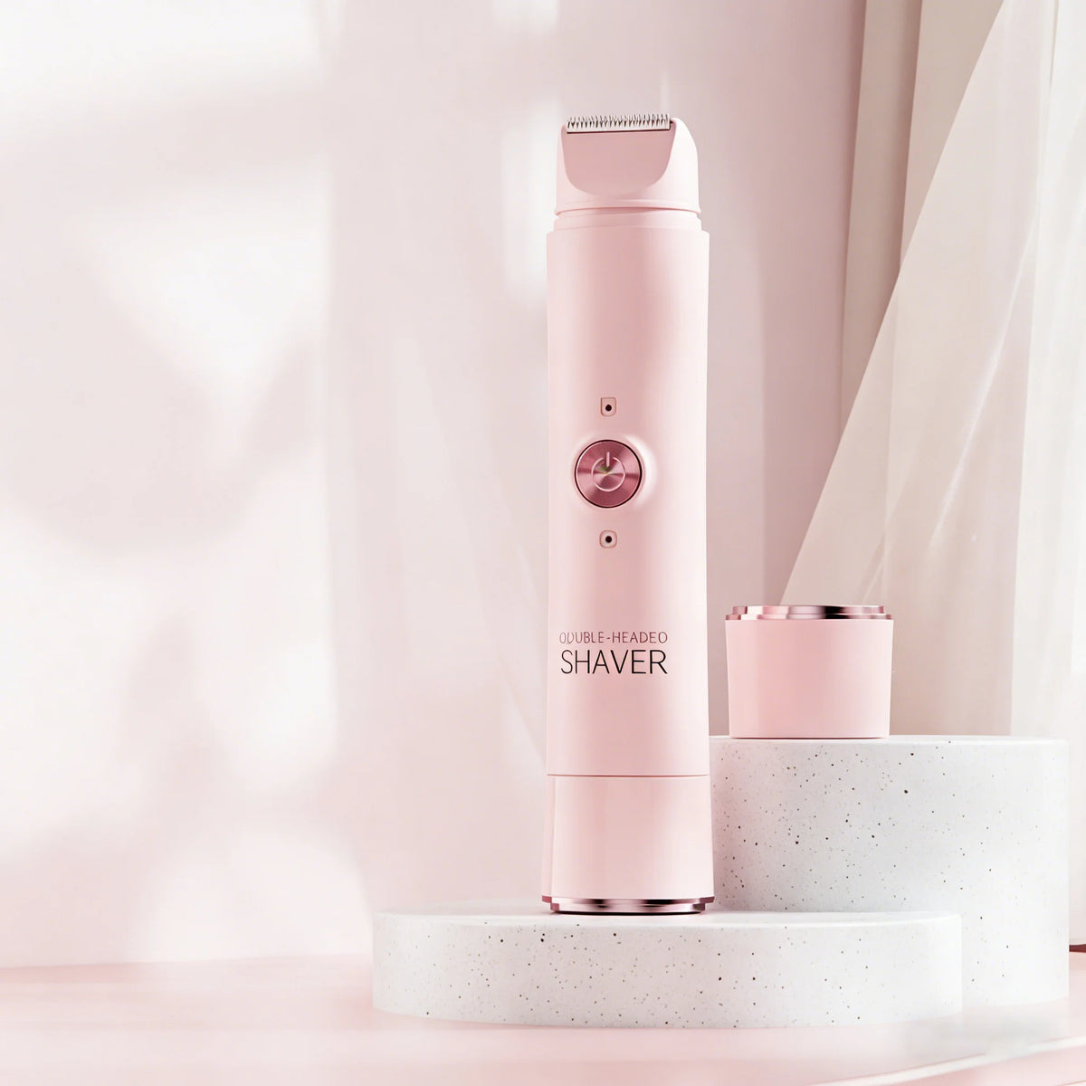 Women's 2-in-1 Electric Shaver & Body Trimmer – Wet/Dry Women's Electric Shaver HIP Pink