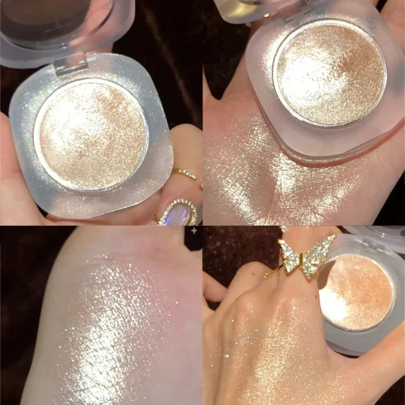 Diamond Glitter Mashed Potatoes Highlighter Diamond Highlighter Makeup Gel Face and Body Brighten Glitter Natural Contour Makeup HIP