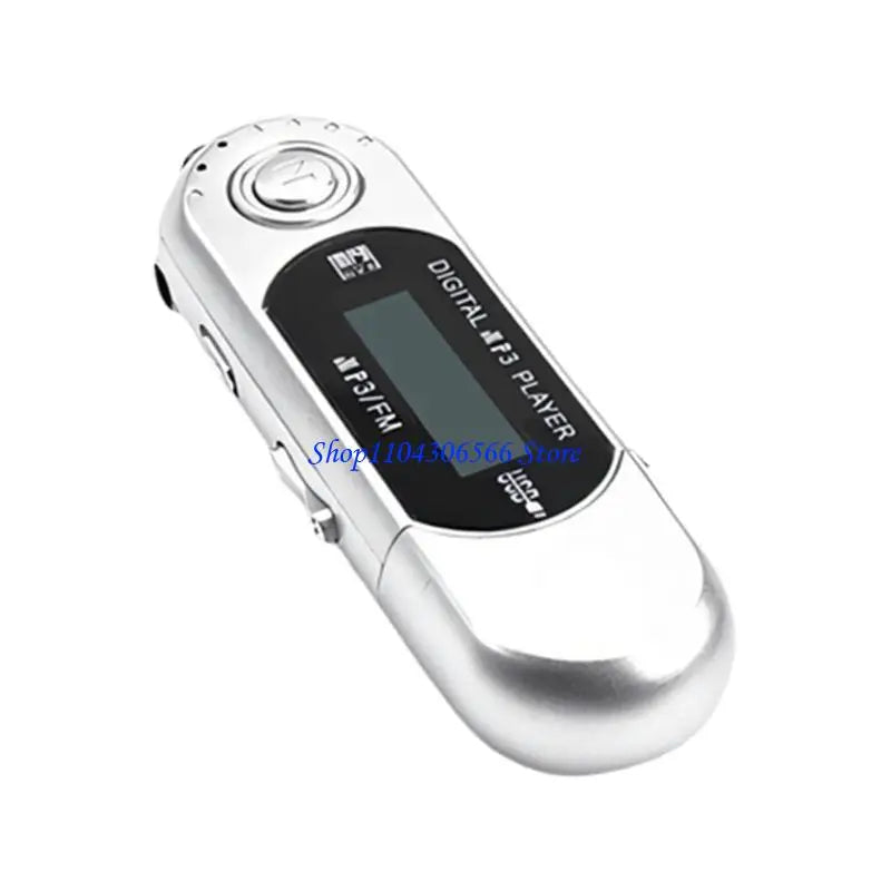 Portable MP3 Player – USB Plug-In & TF Card Slot | HIP Portable MP3 Player HIP Silver CN