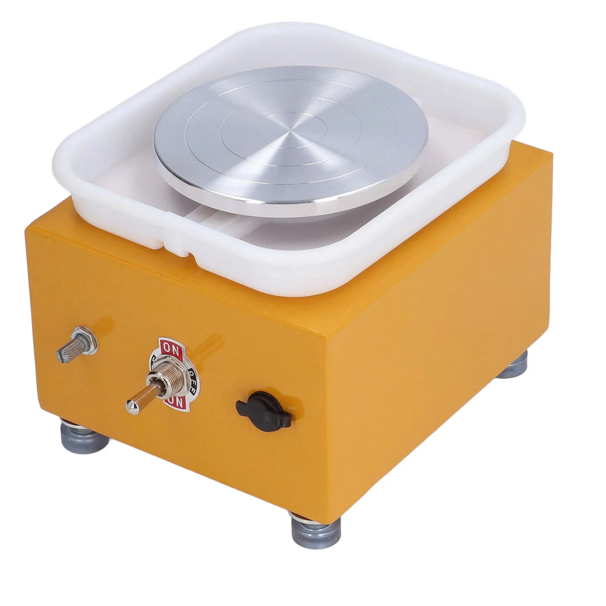 Kids Pottery Wheel Pottery Wheel Mini Water Basin Miniature Children's Teaching Ceramic Art Machine Embryo Drawing Machine HIP