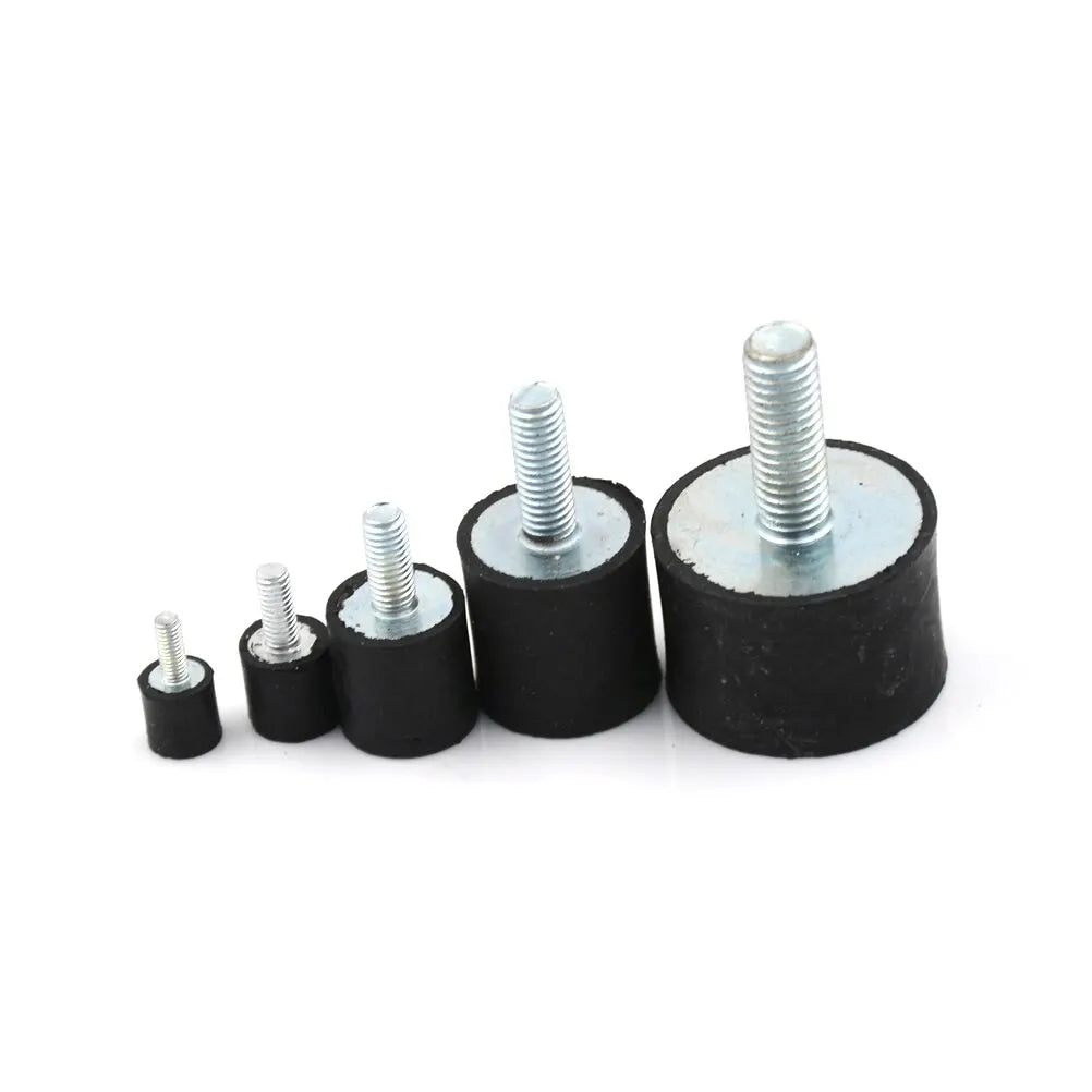 Rubber Anti-Vibration Mounts M3–M8 | Silentblock Bobbins Vibration Isolation Mount HIP